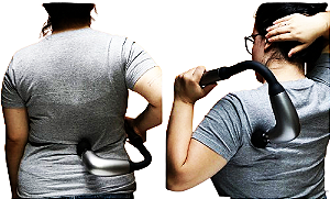 MASSAGEADOR MUSCULAR ELETRICO PORTATIL 20W TOMATE AM-028