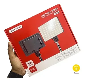LUMINARIA DE LED PARA VIDEO 12W 5V 2A TOMATE MLG-162