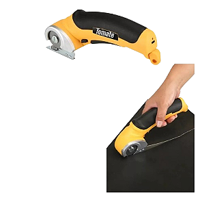 CORTADOR DE TECIDOS S/ FIO ELETRICO RECARREGAVEL USB TOMATE AQ-012