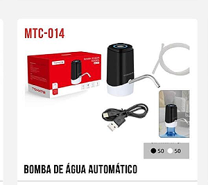 BOMBA PARA GALAO DE AGUA AUTOMATICO TOMATE MTC-014