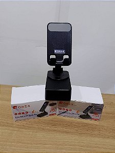 SUPORTE DE CELULAR COM AUTO-FALANTE BLUETOOH 5W ONEX SOM-0541