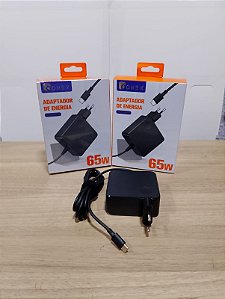 FONTE DE ENERGIA TYPE-C 65W ONEX FT-TY5909