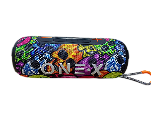 CAIXA DE SOM BLUETOOTH FM/TF/USB/AUX 14W ONEX SOM-0229