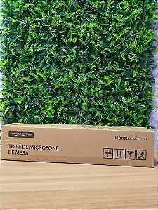 TRIPE DE METAL PARA MICROFONE 38X65CM TOMATE MTG-137