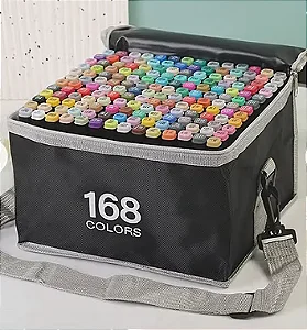 KIT DE CANETINHAS TOUCH COLORIDAS KIT COM 168