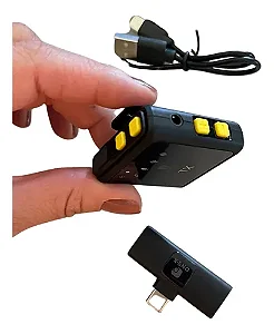 MICROFONE DE LAPELA SEM FIO TYPE-C ONEX MIC-2805
