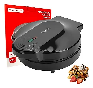 MAQUINA DE WAFFLES 1000W 127V TOMATE MAZ-112A