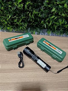 LANTERNA DE LED TATICA USB ONEX LAN-7032