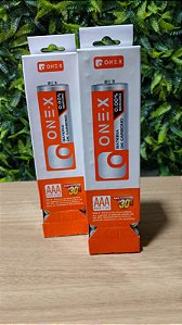 TUBO DE PILHAS DE CARBONO AAA R03 1.5V ONEX BAT-5071
