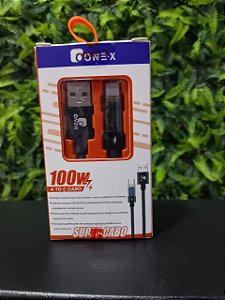 CABO DE DADOS USB PARA TYPE-C COM DISPLAY LED ONEX CAO-7801