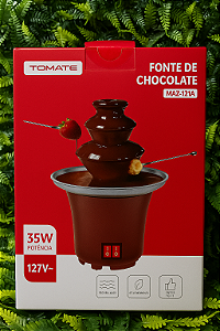FONDUE CASCATA DE CHOCOLATE 127V 35W TOMATE MAZ-121A