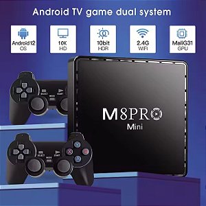 GAME STICK RETRO E TV BOX 10K ULTRA HD ONEX Y-M8-5