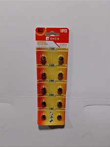 BATERIA BOTAO DE LITIO AG3 392A 1.55V ONEX BAT-5076