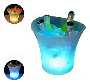 CAIXA DE SOM BLUETOOTH BALDE PARA GELO 5L COM LED RGB E ONEX SOM-0230