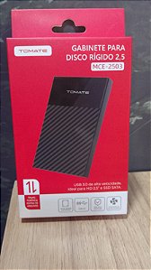 CASE EXTERNO PARA HD 2.5 E SSD SATA USB 3.0 MCE-2503