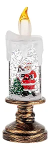 LIUMINARIA DE VELA  PARA DECORACAO DE NATAL TOMATE MSD-A25