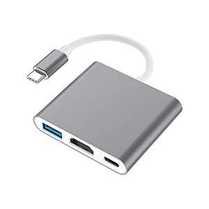 ADAPTADOR 3 EM 1 TYPE-C PARA PD / HDMI / USB TOMATE MTV-727