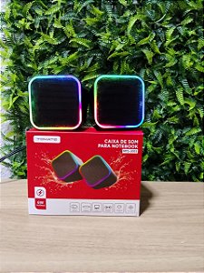 CAIXA DE SOM PARA NOTEBOOK 6W TOMATE MTS-3003