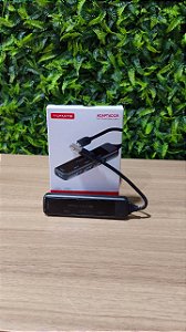 ADPTADOR HUB 4 EM 1 USB 3.0 PARA USB 3.0 / USB 2.0 TOMATE MTV-743