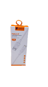 CABO DE DADOS TURBO USB PARA IPHONE 1M 4.8A ONEX CAO-4207