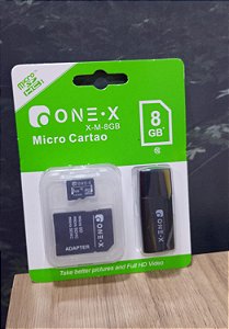 MICRO CARTAO DE MEMORIA 8GB ONEX X-M-8GB