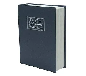 MINI COFRE EM FORMATO DE LIVRO TOMATE MTC-210B