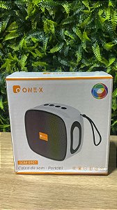 CAIXA DE SOM PORTATIL BLUETOOTH 5W ONEX SOM-8907