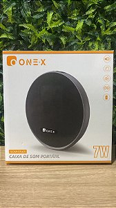 CAIXA DE SOM PORTATIL BLUETOOTH 7W ONEX SOM-0543
