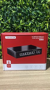 AI SWITCH POE 10 PORTAS COM ISOLAMENTO TOMATE MTV-745
