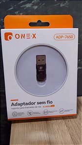 ADAPTADOR BLUETOOTH SEM FIO PARA CARRO ONEX ADP-7650