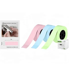 ETIQUETAS TERMICAS PARA IMPRESSORA 15X7MM TOMATE MPT-C15703