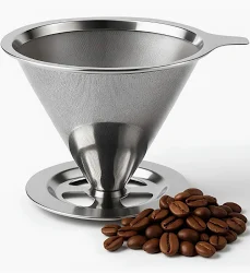 FILTRO DE CAFE DE ACO INOXIDAVEL TOMATE OPA-C255