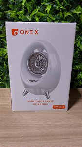 VENTILADOR PORTATIL PULVERIZADOR DE AR FRIO 5V ONEX VEN-8031