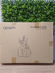 RELOGIO ANALOGICO DE PAREDE 36*72CM TOMATE OPA-Z009