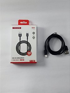 CABO DE DADOS TURBO USB PARA TYPE-C 18W TOMATE TC-112AC