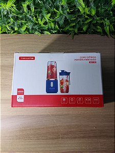 LIQUIDIFICADOR PORTAIL RECARREGAVEL 400ML TOMATE MAZ-130