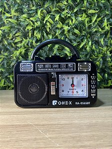 RADIO CLASSICO RETRO USB/TF/FM ONEX RA-0565BT