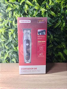 MAQUINA DE CORTAR CABELO 5W 1200MAH TOMATE MAG-1831