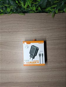 KIT CARREGADOR TURBO USB PARA TYPE-C 3.1A ONEX CAR-3592