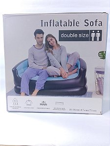 SOFA INFLAVEL DOIS LUGARES TOMATE MC-55