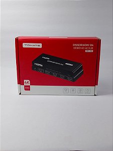 SPLITTER HDMI 1X4 4K TOMATE MTV-705