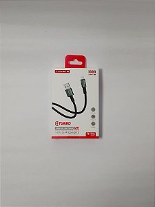 CABO DE DADOS TURBO USB PARA IPHONE 2.4A TOMATE TC-514L