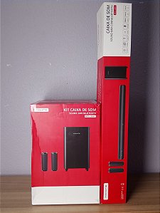 KIT CAIXA DE SOM SOUNDBAR BLUETOOTH 280W TOMATE MTS-2041