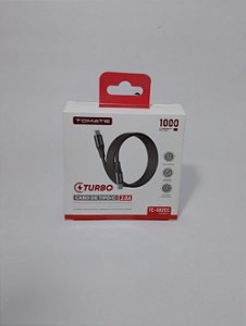 CABO DE DADOS TYPE-C PARA TYPE-C 1M 3.0A TOMATE TC-502CC
