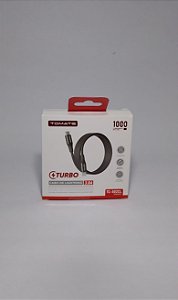 CABO DE DADOS TYPE-C PARA IPHONE 1M 3.0A TOMATE TC-502CL