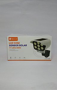 LUMINARIA DE SOLAR DE PAREDE COM SENSOR ONEX LAN-7628