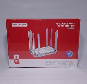 ROTEADOR WIFI DE BANDA UNICA 300MBPS 2.4G TOMATE MWI-007