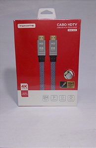 CABO HDMI PARA HDMI 5M 4K TOMATE MHD-4031