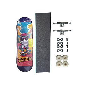 Skate de marfim infantil COMPLETO mini model SKATE KIDS Meow