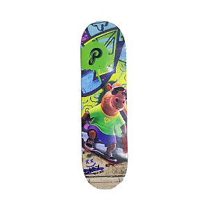 Shape de marfim modelo juvenil PRODIGY SKATEBOARDS Capy rules